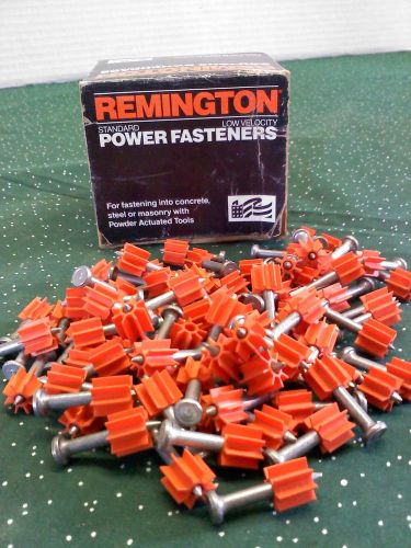 Remington, Standard Low Velocity Power Fasteners, box of 86 tool