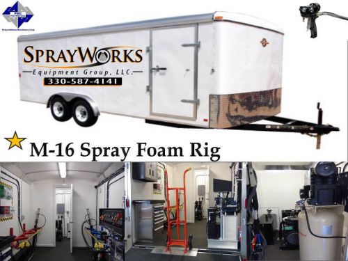 Spray foam rig 16ft m-16 for sale