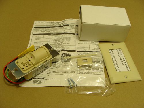 NEW HUBBELL BRYANT MS1200I PASSIVE INFRARED OCCUPANCY SENSOR LIGHT SWITCH IVORY