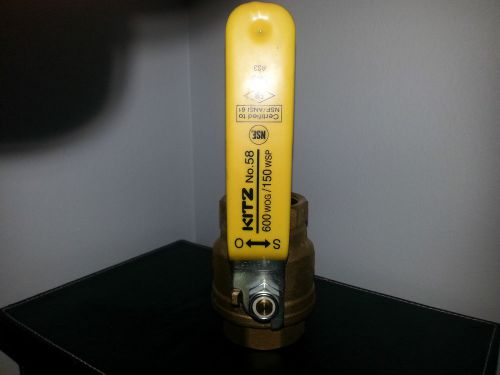 1 1/2 kitz ball valve for sale