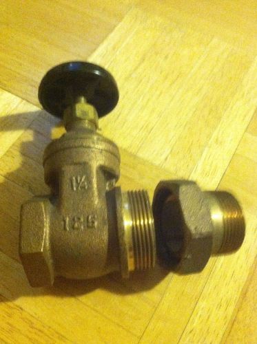 Gate valve 1 1/4 inch for sale