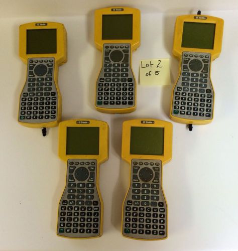 Lot Of 5 Trimble TSC1 Controllers. As Is For Parts or non Working