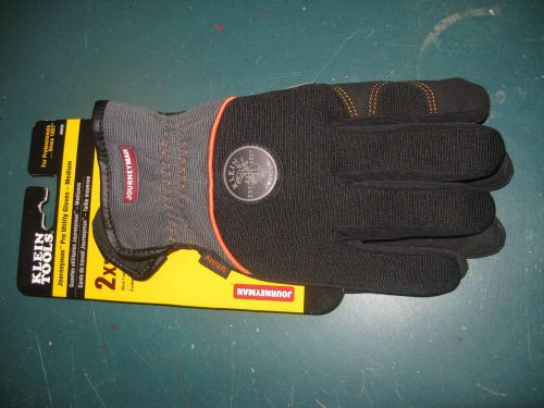 New KLEIN TOOLS Journeyman Pro Utility Work Gloves # 40030 Size Medium