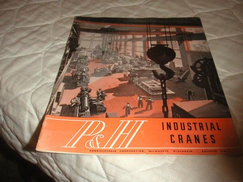 1946 P&amp;H INDUSTRIAL CRANES SALES BROCHURE