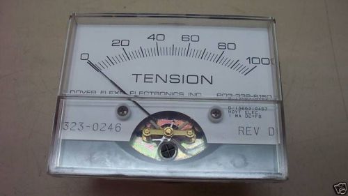 Dover flexo tension indicator 115-0015 323-0246 new for sale