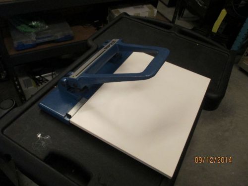 Ryobi RP22 plate punch rp 22  3302 3304 3985  Perfect condition