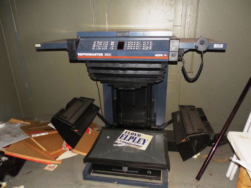 Agfa repromaster 3800 process camera for sale