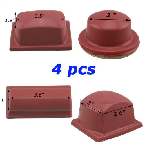 Pad Printing Rubber Head / 4 size Square &amp; Round  Printing toll