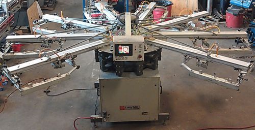 Lawson Trooper PC 8 Color Automatic T-shirt Press -  Screen Printer - Printing