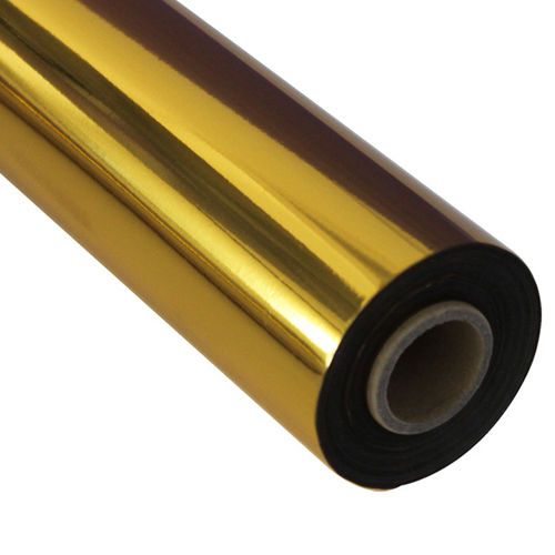 0.7x131 yds gold foil paper hot stamping paper heat transfer newpackage gilding for sale