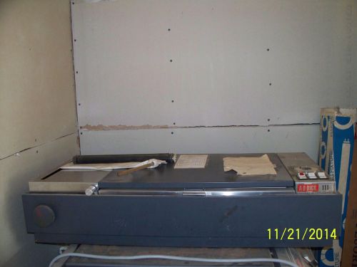 OFFSET PRINTING EQUIPMENT AND SUPPLIES - 1 lot - 2 Plate Makers - Ink etc.