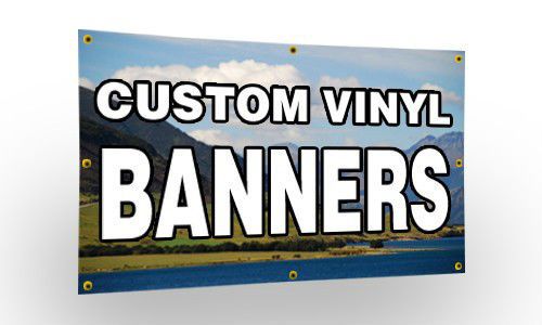Custom Banner  3&#039; x 5&#039; Full Color Indoor / Outdoor 13oz Heavy Duty Vinyl 2 pack