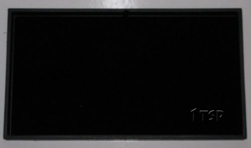 Black Plastic Jewelry Display Tray Case with Plain Velvet Foam Insert