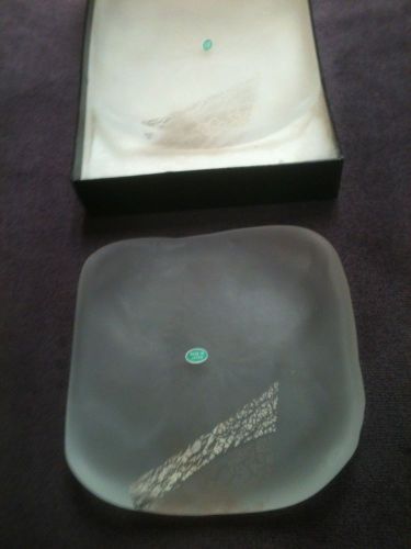 HAND MADE GLASS PLATE from Japan