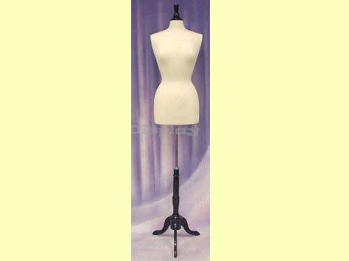 Female Mannequin Manikin Dress Form F6/8W+BS-02+ 1 Black Cover