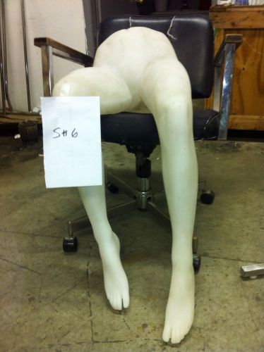 Fiberglass Mannequin Parts Durable Seated Legs- # S 6