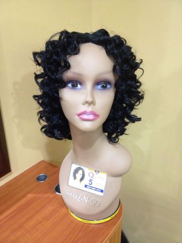 100% Human Hair MasterMix Milkyway Que New Deep 5pc with Mannequin Head #004