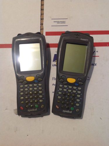 Lot of 2 Symbol PocketPC PDT8146-T2A93TUS Industrial Barcode Scanners
