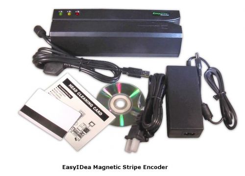 EasyIDea Magnetic Stripe Writer Encoder ID Credit Card - 100% MSR206 Compatible