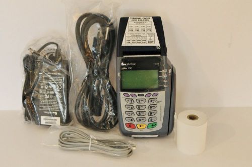 Verifone vx510 / 3730 dial credit card machine - new in box! for sale