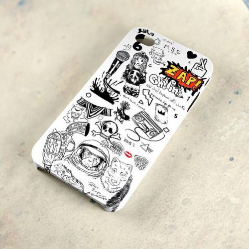Zayn Malik 1D Collage Zap Tattoo A26 Samsung Galaxy iPhone 4/5/6 Case