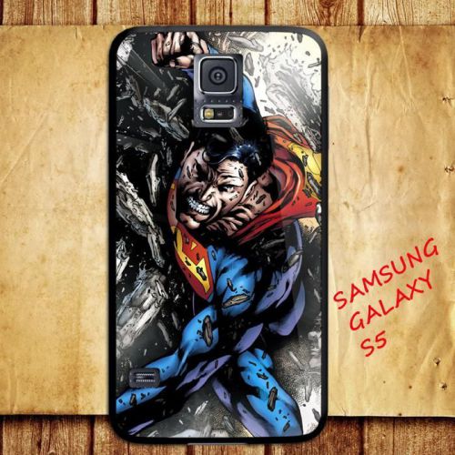 iPhone and Samsung Galaxy - Superman Superheroes Angry Scary Awesome - Case