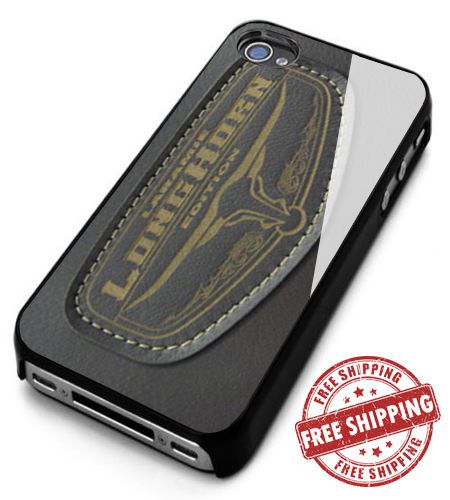 Dodge Ram Laramie Longhorn Logo For iPhone 4/4s/5/5s/5c/6 Black Hard Case