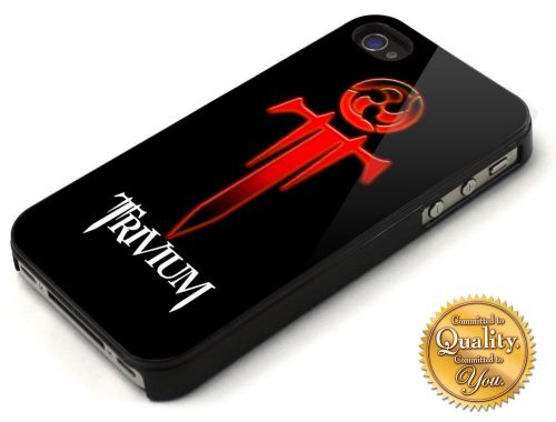 Trivium Band Rock Red Glow Logo For iPhone 4/4s/5/5s/5c/6 Hard Case Cover