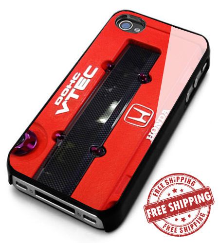 JDM Honda DOHC Vtec Red Logo iPhone 5c 5s 5 4 4s 6 6plus case