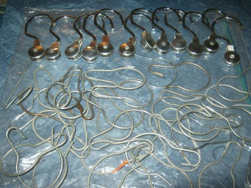 13 Oz Silver Tone Shower Hooks Use for Jewelry Other Selling Displays HANDY