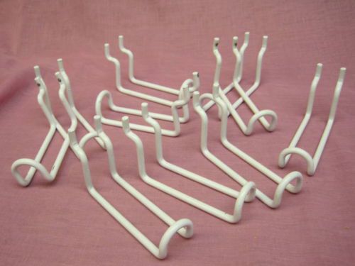10 heavy duty double hooks 3&#034;  great display pieces