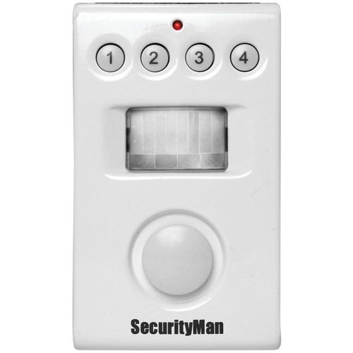 Security Man Indoor Motion Detection Alarm System with Solar Panel