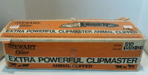 Stewart Oster Extra Powerful Clipmaster Grooming Veterinary Animal  Clippers