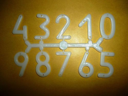 10 pcs  plastic No. digits number for hive beehive beekeeping  instrument