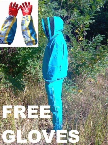 Gloves FREE +  Beekeeping Smock / Jacket and Pants / Trousers -- Suit - All size