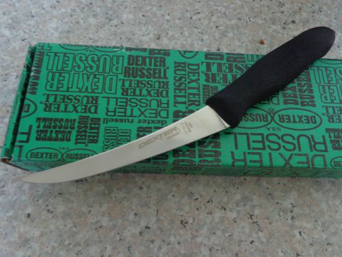 DEXTER RUSSELL 6&#034; &#034;SANISAFE&#034; PRODEX STIFF CURVED BONING KNIFE ST131-6 USA