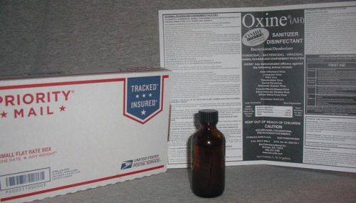 Oxine sanitizer and disinfectant 1.6 fl oz bottle, great for poultry for sale