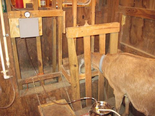 goat milking machine--2 gallon size