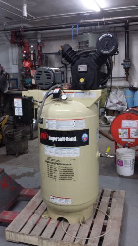 Ingersoll rand air compressor model 2475 7.5 hp 80 gallon two stage for sale