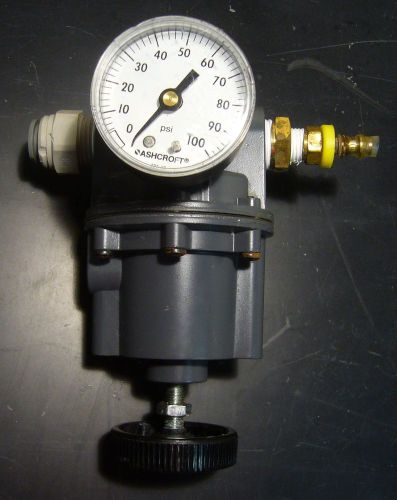 Control Air Inc Type 700 Pressure Regulator Ashcroft Gauge 0-150PSI