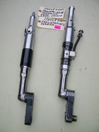 LOT OF 2 -STANLEY - PNEUMATIC NUTRUNNER, 13 MM, 15 MM,