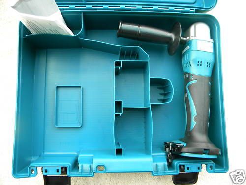 New makita 18 volt bda350 cordless angle drill with case 18v lxt for sale