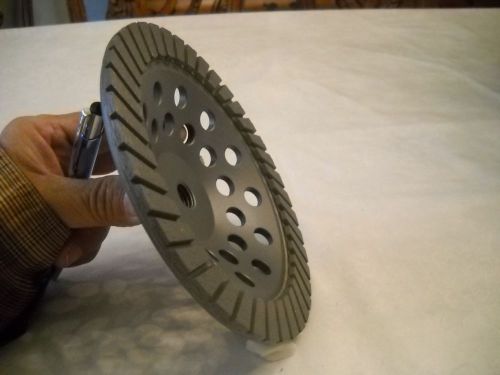 7&#034; new turbo fan flat diamond cup wheels grinder floor concrete masonry brick for sale