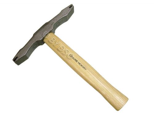 Professional Brick Hammer Double Scutch Hammer with Hickory Handle HM024