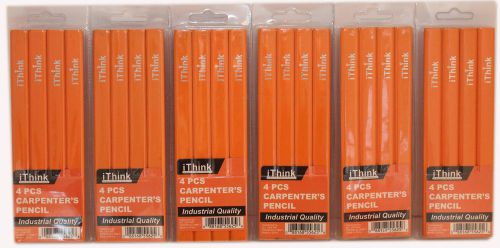 576 Carpenter pencils Industrial Quality Carpenter’s Pencil (144 packs of 4) ??