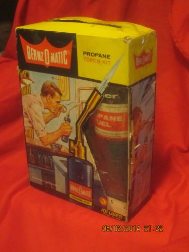 bernzomatic propane torch kit # TX-888, vintage