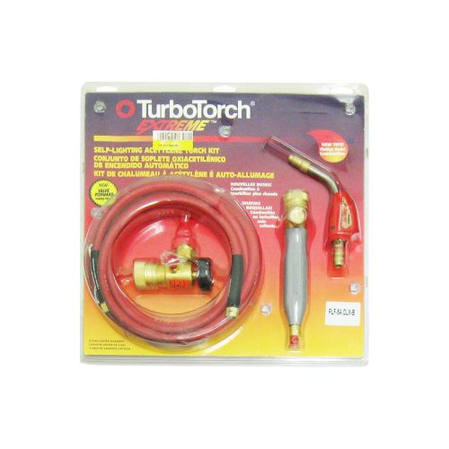 Turbotorch plf-5a-dlx-b extreme air acetylene torch kit for sale