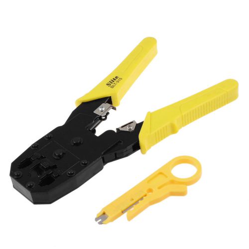 Network Telephone 4P 6P 8P Wire Loop Stripper Cutter Plier Crimping Tool