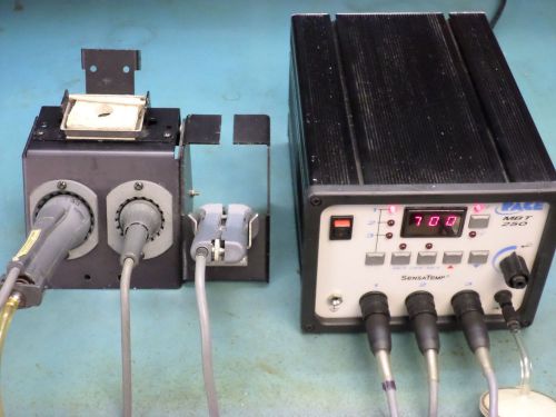 PACE MBT 250 SOLDERING STATION WITH IRON, DESOLDERING IRON, TWEEZERS MBT250
