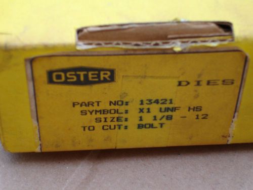 &#034;Brand New&#034; Oster 1 1/8-12 bolt thread chasers  Symbol X-1